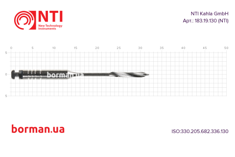 Эндодонтический инструмент, тип RAL, 183.19.130, NTI, Германия Фото 1