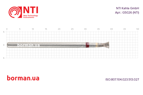 Бор алмазный "спеченый", тип HP, G5026, NTI, Германия Фото 1