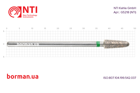 Бор алмазный "спеченый", тип HP, G5218, NTI, Германия Фото 1