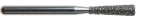 Алмазные боры (FG, RA) - Форма 807 - 807L-018M-FG (NTI)